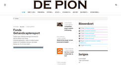 Desktop Screenshot of depion.nl
